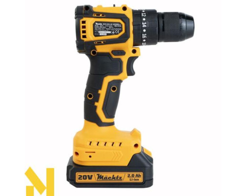 Шуруповерт акумуляторний безщітковий Machtz MCD-20H-LiB