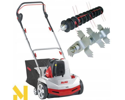 Аератор бензиновий AL-KO Combi Care 38 P Comfort (два вали + травозбірник)