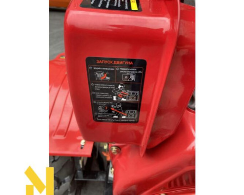 Культиватор дизельний Forte 1350-4 червоний 12" колеса