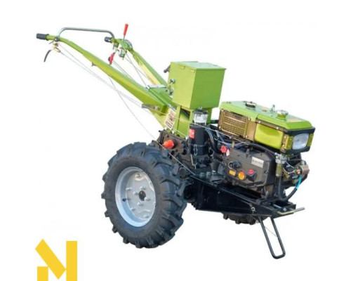 Мотоблок дизельний Forte МД-81E LUX  зелений (без плугу)