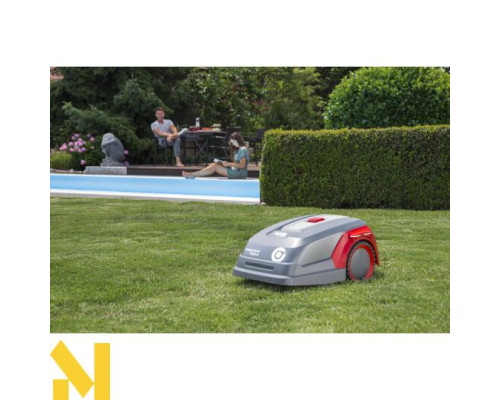 Газонокосарка-робот SOLO by AL-KO Robolinho 1200 W + набір для прокладання кабелю  (127513)