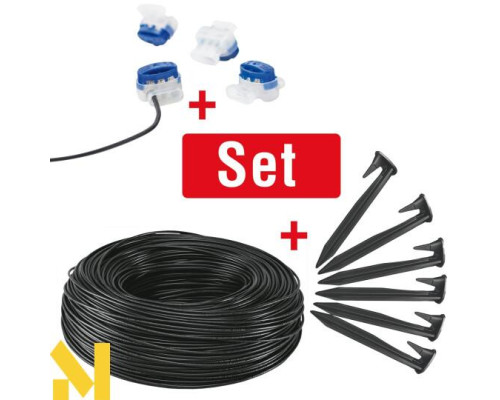 Газонокосарка-робот SOLO by AL-KO Robolinho 2000 W + набір для прокладання кабелю (127514)