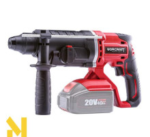 Перфоратор акумуляторний прямий Worcraft CRH-S20LiT (без АКБ та ЗП)