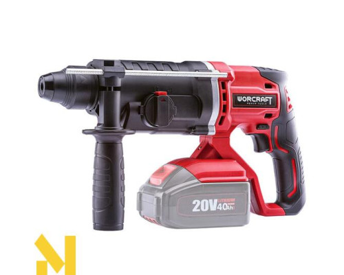 Перфоратор акумуляторний прямий Worcraft CRH-S20LiT (без АКБ та ЗП)
