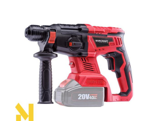 Перфоратор акумуляторний безщітковий бочковий Worcraft CRH-S20LiB (без АКБ та ЗП)