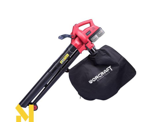 Пилосос-повітродувка садова акумуляторна Worcraft CLBV-S40Li (без АКБ та ЗП)