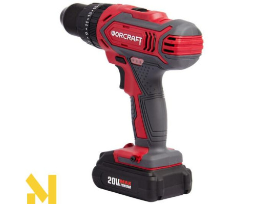Акумуляторний дриль-шуруповерт Worcraft CD-20LiH