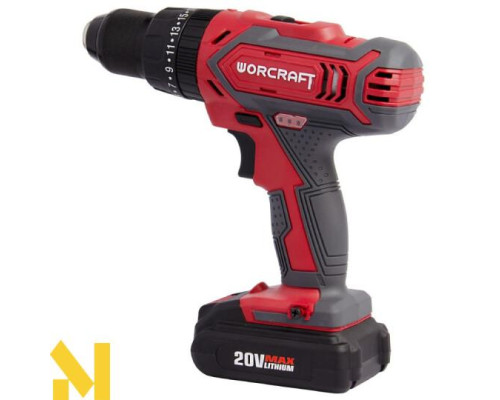 Акумуляторний дриль-шуруповерт Worcraft CD-20LiH