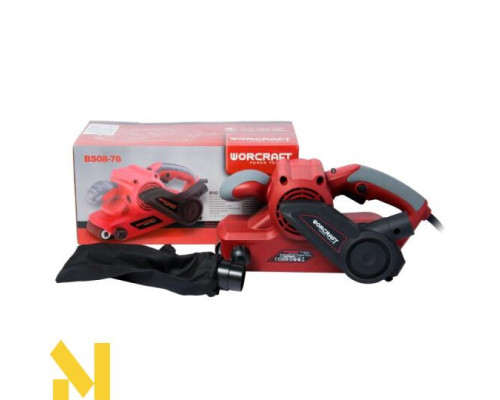 Шліфмашина стрічкова Worcraft BS08-76