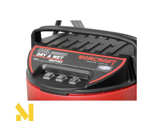 Пилосос будівельний електричний Worcraft VC30-80