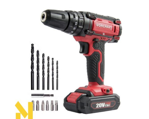 Шуруповерт акумуляторний Worcraft CD-20LiP