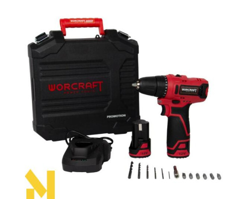 Акумуляторний шуруповерт Worcraft CD-12LiA