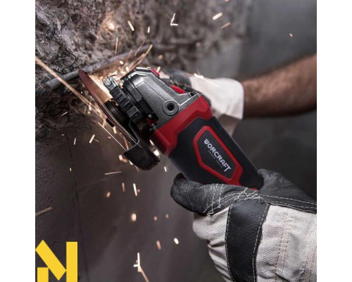 Болгарка (кутова шліфмашина) акумуляторна Worcraft CAG-S20LIB-125 (без АКБ та ЗП)