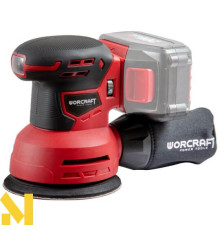 Шліфмашина ексцентрикова акумуляторна Worcraft CRS-S20Li (без АКБ и ЗП)