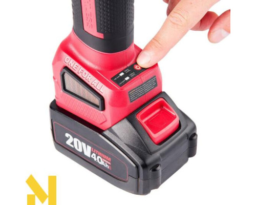 Болгарка (кутова шліфмашина) акумуляторна Worcraft CAG-S20LIBH-125 (без АКБ та ЗП)