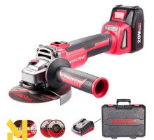 Болгарка (кутова шліфмашина) акумуляторна безщіткова Worcraft CAG-S20LIBH-125B