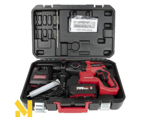 Перфоратор акумуляторний Worcraft CRH-S20LiBAM