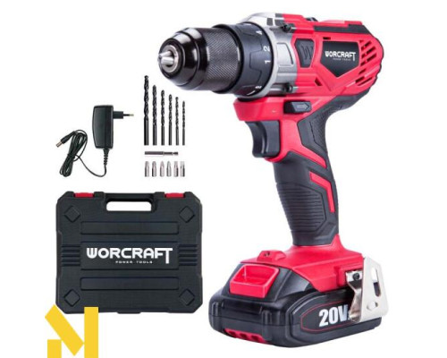 Шуруповерт акумуляторний WORCRAFT CD-S20LiWB