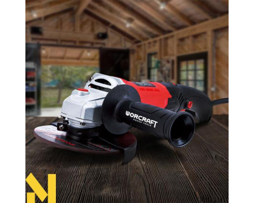 Болгарка (кутова шліфмашина) Worcraft AG12-125S