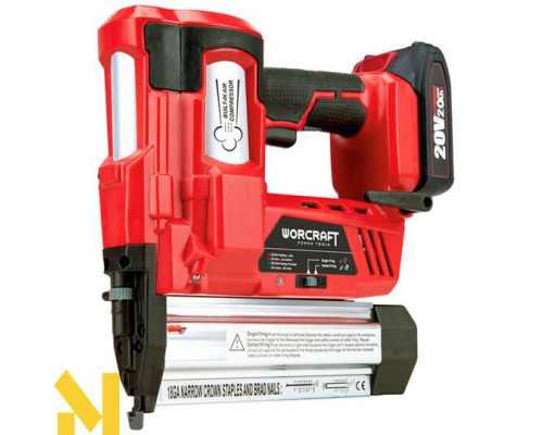 Цвяхозабивач комбінований акумуляторний Worcraft CNS‑S20LiH (без АКБ та ЗП)