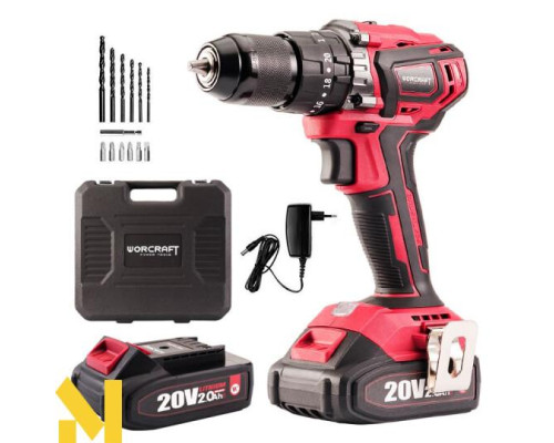 Шуруповерт акумуляторний Worcraft CHD-S20LiBAC