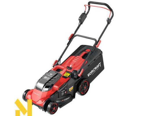 Газонокосарка акумуляторна Worcraft CLM‑S40LiBH (без АКБ та ЗП)