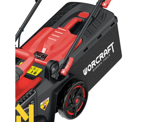 Газонокосарка акумуляторна Worcraft CLM‑S40LiBH (без АКБ та ЗП)