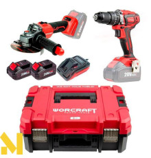 Набір інструментів акумуляторних Worcraft XCUBE001