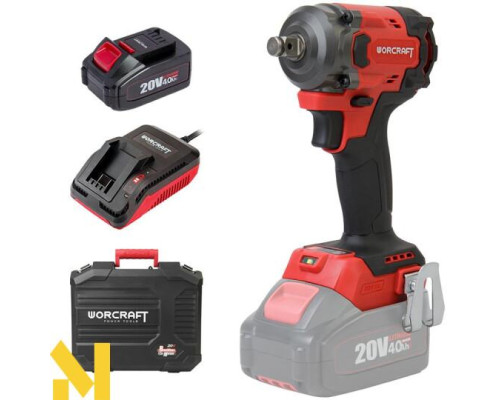 Гайковерт акумуляторний Worcraft CIW‑S20LiBM‑450