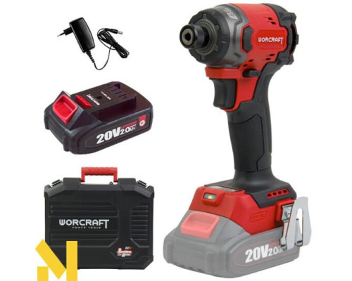 Гайковерт ударний акумуляторний WORCRAFT CIS‑S20LiBM‑260