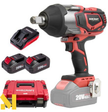 Гайковерт акумуляторний Worcraft XCUBE007