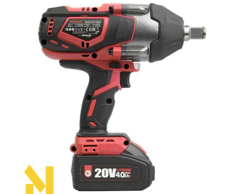 Гайковерт акумуляторний Worcraft XCUBE007