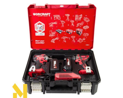 Набір інструментів акумуляторних Worcraft XCUBE031