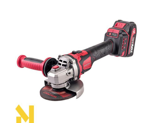 Болгарка (кутова шліфмашина) акумуляторна WORCRAFT CAG‑S20LiBEM‑125