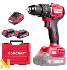 Шуруповерт акумуляторний Worcraft CHD-S20LiBCM