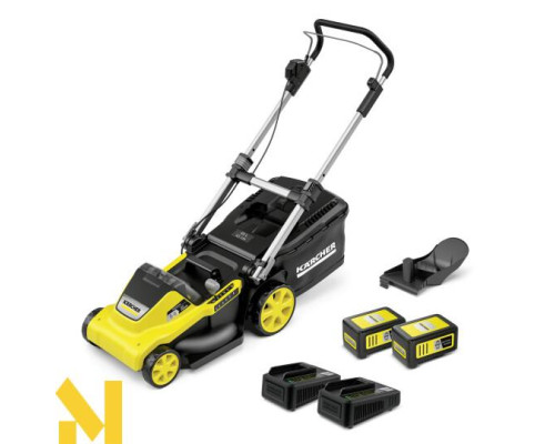 Газонокосарка акумуляторна Karcher LMO 5-18 Dual Battery Set