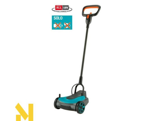 Газонокосарка акумуляторна/механічна Gardena HandyMower 22/18V P4A (без АКБ та ЗП)