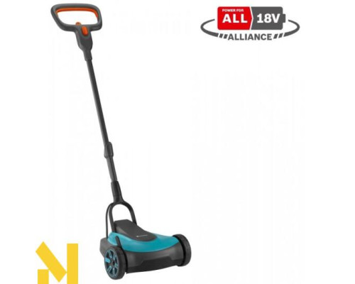 Газонокосарка акумуляторна/механічна Gardena HandyMower 22/18V P4A (без АКБ та ЗП)