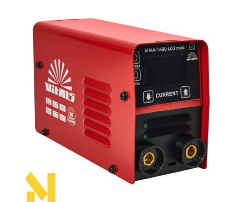 Зварювальний інвертор Vitals MMA -1400 LCD mini