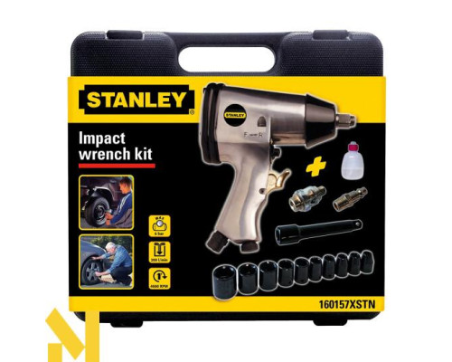 Гайковерт пневматичний з набором приладдя Stanley TN