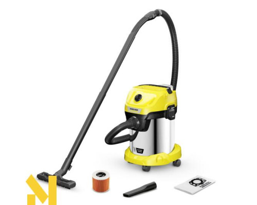 Пилосос акумуляторний Karcher WD 3-18 S (без АКБ та ЗП)