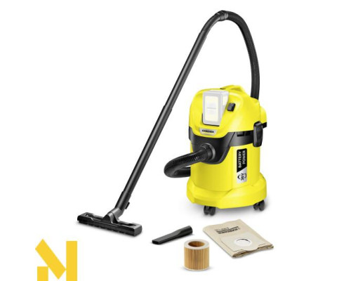 Пилосос акумуляторний Karcher WD 3 BATTERY (без АКБ та ЗП)