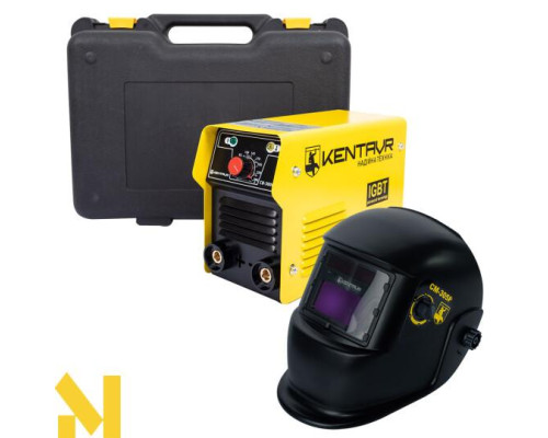 Комплект Зварювальний інвертор Кентавр СВ-300НМК + Маска Кентавр СМ-305Р (1+1)