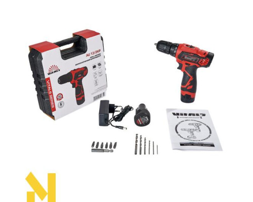 Дриль-шуруповерт акумуляторний Vitals AU 12/2KP