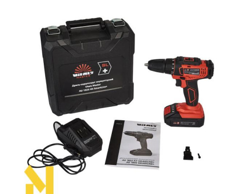 Дриль-шуруповерт акумуляторний Vitals Master AU 1825 Kit SmartLine+