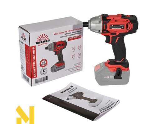 Гвинтоверт акумуляторний Vitals Master AS 18180 SmartLine+ (без АКБ та ЗП)