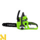 Пила ланцюгова акумуляторна Greenworks G24CS25K2