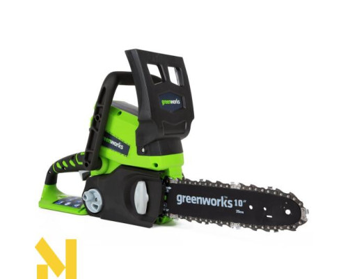 Пила ланцюгова акумуляторна Greenworks G24CS25K2