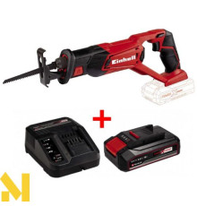 Пила шабельна акумуляторна Einhell TE-AP 18 Li Solo + ЗУ і АКБ 18 В 2,5 Аг