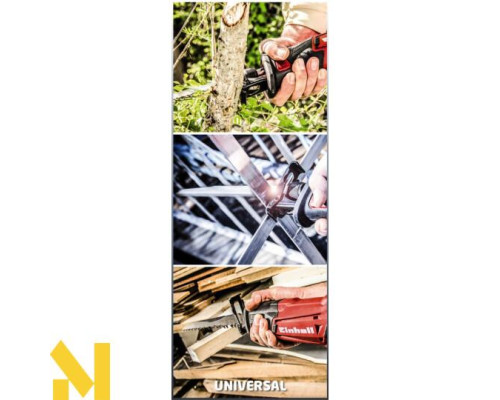 Пила шабельна акумуляторна Einhell TE-AP 18 Li Solo + ЗУ і АКБ 18 В 2,5 Аг